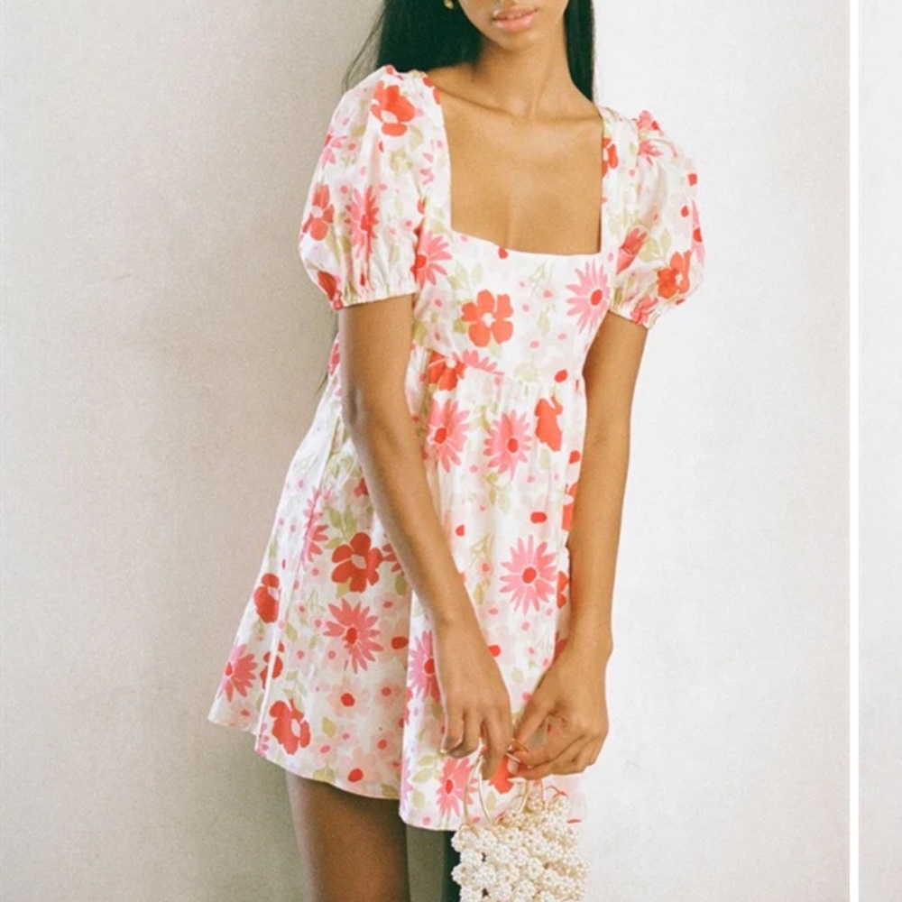 SABO SKIRT FLORAL DRESS